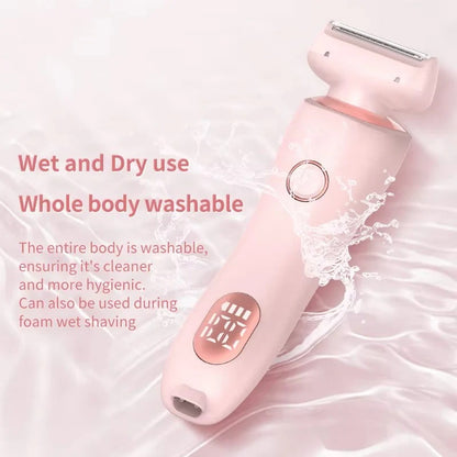 Rechargeable 2-in-1 Shaver - Bikini and Body Groomer  for Women