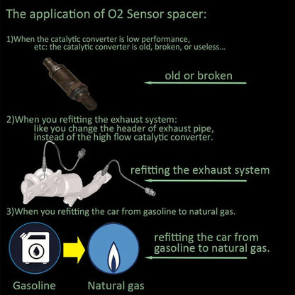 Universal O2 Sensor Adapter M18×1.5 - Universal Diagnostic Extension