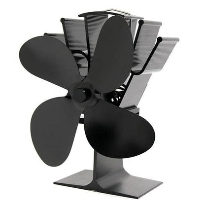 Heat Powered Stove Fan with Automatic Temperature Activation