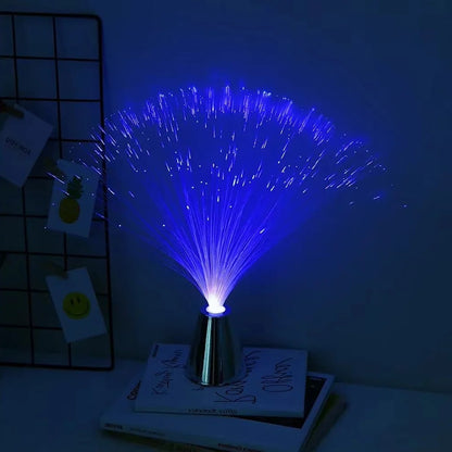 Fiber Optic Starlight Mood Lamp with Multicolor LED Glow