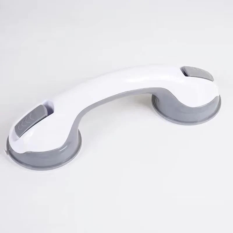 Suction Cup Grab Bar for Shower Tub and Toilet with Locking Latches