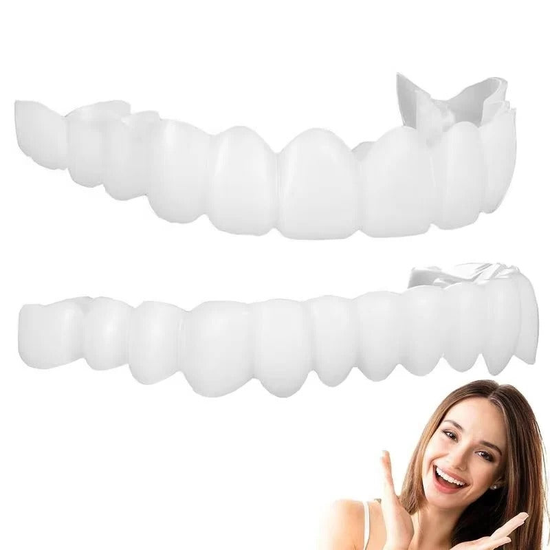 Snap-On Temporary Tooth Veneer Cover Set, 2 Piece