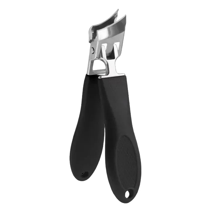 Wide Jaw Nail Clipper with Sharp Stainless Steel Blade