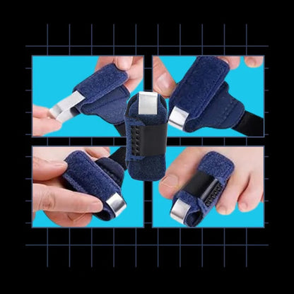 Flexible Toe Alignment Support Brace with Adjustable Support Bars for Daily Shoe Wear