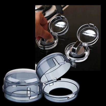 Safety Stove Knob Covers for Gas Range and Burner Knobs, Set of 4