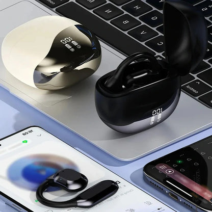 Wireless Translation Earbuds with Bluetooth Audio and Charging Case