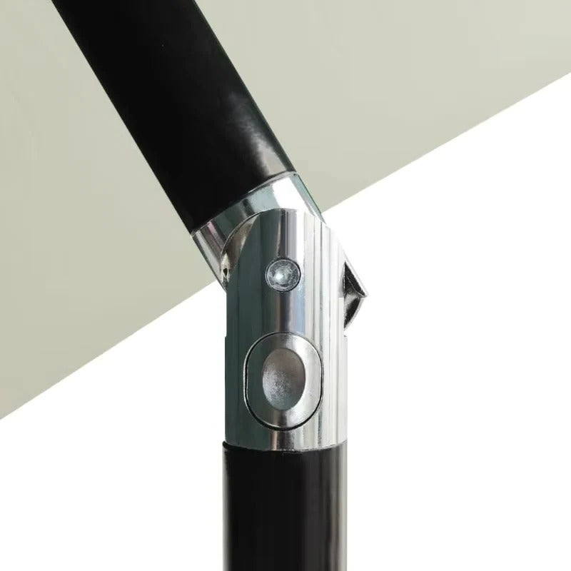 Patio Umbrella with 3 Tier Canopy and Adjustable Tilt Vented Canopy