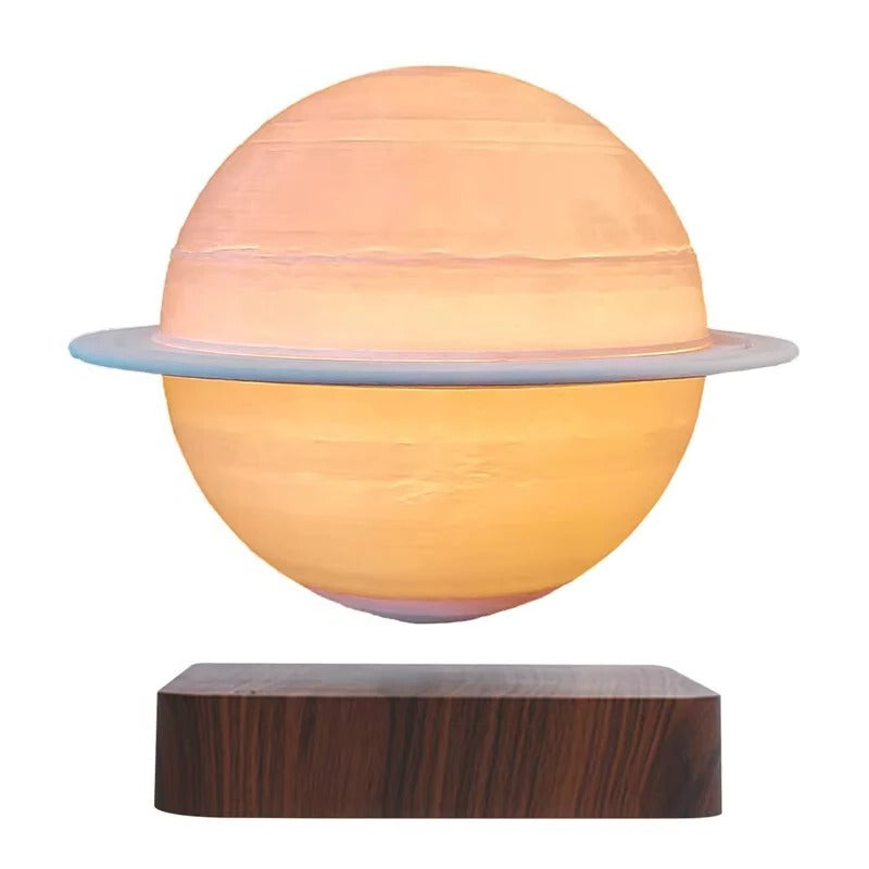 Floating Galaxy Lamp with Magnetic Base and LED Light Display, 5.5 Inch Sphere