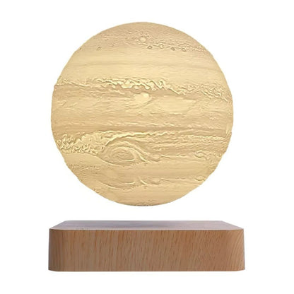 Floating Galaxy Lamp with Magnetic Base and LED Light Display, 5.5 Inch Sphere