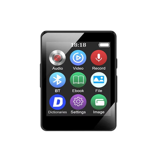 Portable MP3 Player with Bluetooth Audio LED Display and MP4 Playback