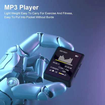 Portable MP3 Player with Bluetooth Audio LED Display and MP4 Playback