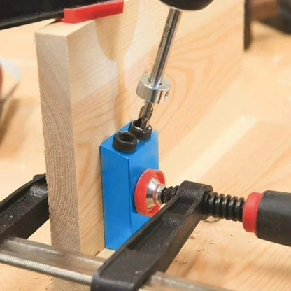 Precision Angled Drilling Guide for Woodworking Projects