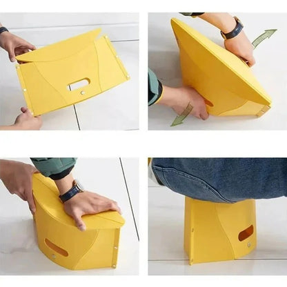 Portable Collapsible Step Stool for Home and Office Use