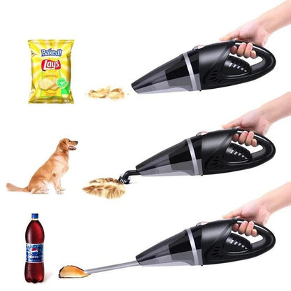 Portable Car Vacuum Cleaner with 16 Ft Cord and Washable Filter