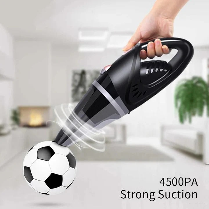 Portable Car Vacuum Cleaner with 16 Ft Cord and Washable Filter
