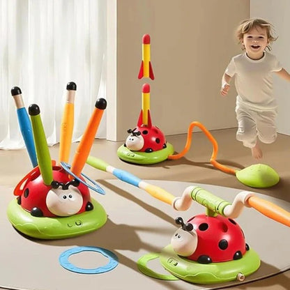 3 in 1 Outdoor Activity Playset for Kids with Multiple Play Modes