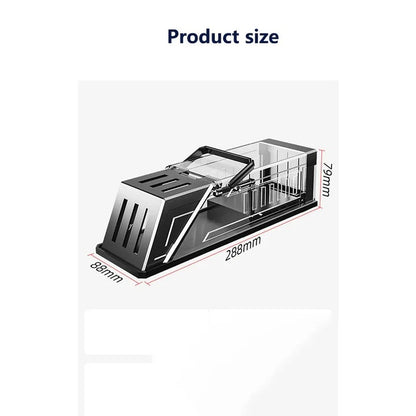 Reusable Mouse Cage Trap with Interlocking Door and ABS Base Design
