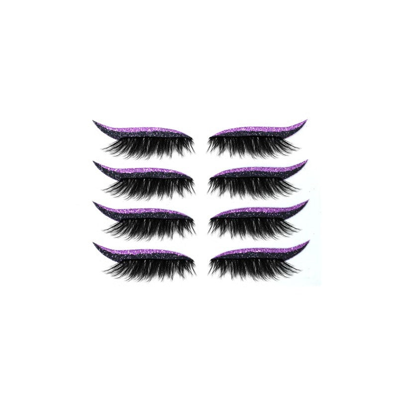 Peel-Off Adhesive Eye Liner Kit for Strip Lash Application, 3-in-1 Reusable Formula