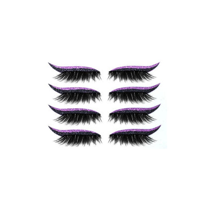 Peel-Off Adhesive Eye Liner Kit for Strip Lash Application, 3-in-1 Reusable Formula
