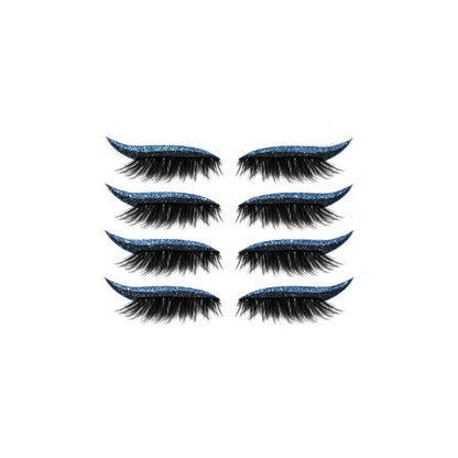 Peel-Off Adhesive Eye Liner Kit for Strip Lash Application, 3-in-1 Reusable Formula