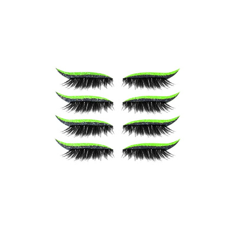 Peel-Off Adhesive Eye Liner Kit for Strip Lash Application, 3-in-1 Reusable Formula