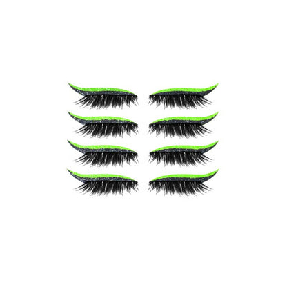 Peel-Off Adhesive Eye Liner Kit for Strip Lash Application, 3-in-1 Reusable Formula