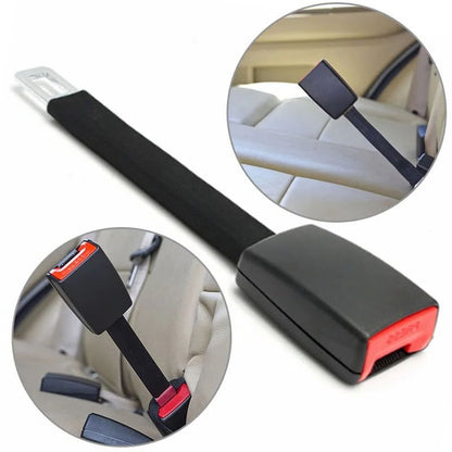 Adjustable Vehicle Seat Belt Extender with Safety Buckle for Enhanced Length and Comfort
