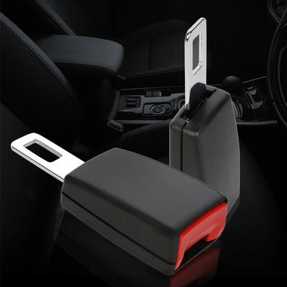Adjustable Vehicle Seat Belt Extender with Safety Buckle for Enhanced Length and Comfort