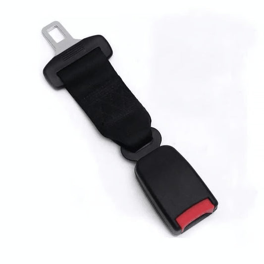 Adjustable Vehicle Seat Belt Extender with Safety Buckle for Enhanced Length and Comfort