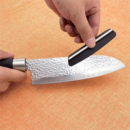 Precision Knife Sharpening Angle Guide with Fixed Angle Rod for Kitchen Knives, Scissors and Whetstones