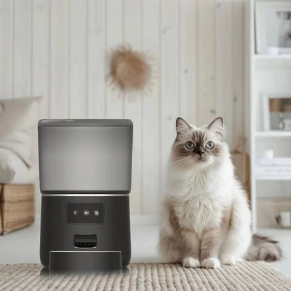 Automatic Pet Food Dispenser with Scheduled Timer and App Portion Control