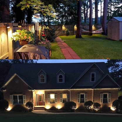 10Pcs LED Low Voltage 12V 5W Landscape Light 3000K Garden Outdoor Spotlight IP65 allveramart