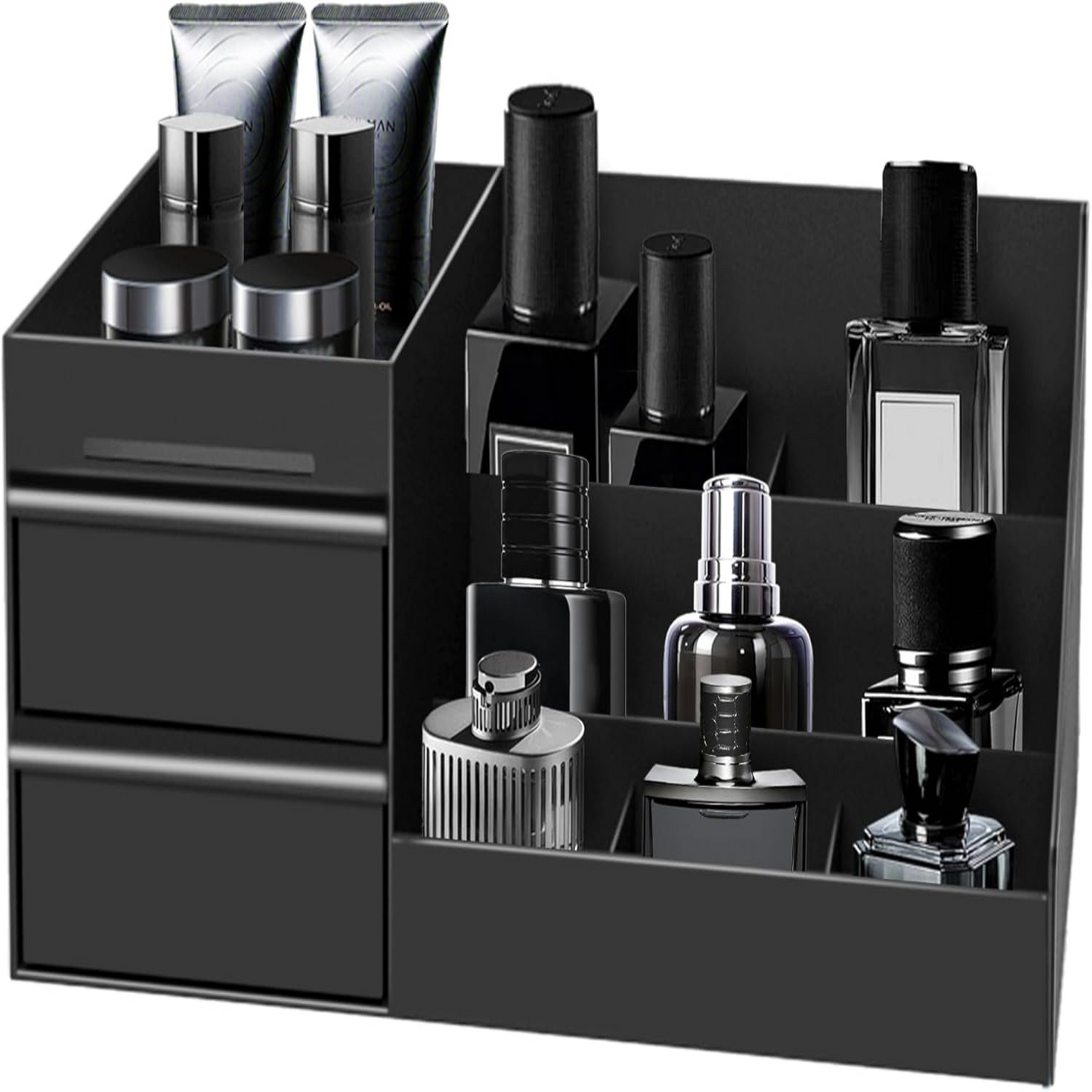 Mens Organizer,Cologne Organizer for Men,Perfume Organizer,Cologne Stand,Perfume Stand,Organizador de Perfumes,Bathroom Countertop Storage,Shelf for Bathroom Counter,Easter Gifts for Men allveramart