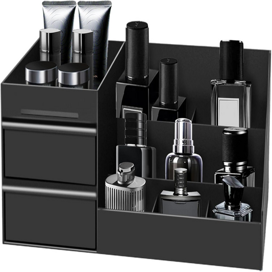 Mens Organizer,Cologne Organizer for Men,Perfume Organizer,Cologne Stand,Perfume Stand,Organizador de Perfumes,Bathroom Countertop Storage,Shelf for Bathroom Counter,Easter Gifts for Men allveramart
