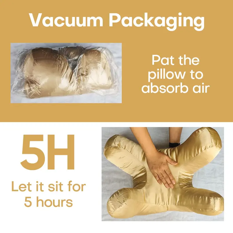 Face Massage Pillow with Washable Silk Pillowcase, Soft High-Quality Beauty Pillow with Plush Silky Polyester Filling for Ultimate Sleeping Comfort allveramart