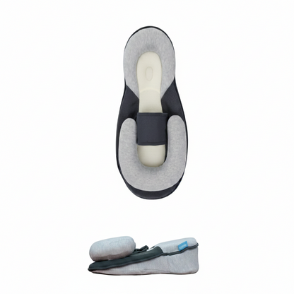 Inclined Baby Bed with Wrap Around Belt and Anti Roll Design, 10 Degree Angle All Vera Mart