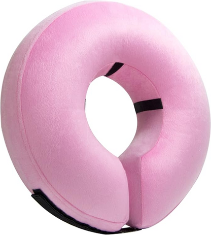 BENCMATE Inflatable Dog Cone Collar Alternative, Soft Dog Cone for Small Medium Large Dogs and Cats, Neck Recovery ECollar Donut Collar After Surgery (Large, Blue) allveramart