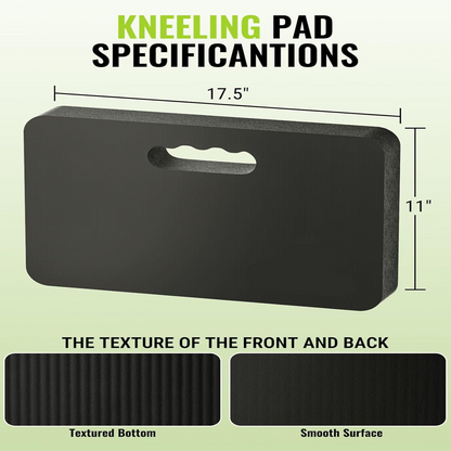 WORKPRO Extra Thick Kneeling Pad, 2 Pack, 17.5 x 11 x 1.5 in, Black | Soft NBR Foam Cushioning for Knee, Large Foam Kneeler Mat, For Gardening, Bathing Baby, Exercise, Workout Supplies allveramart