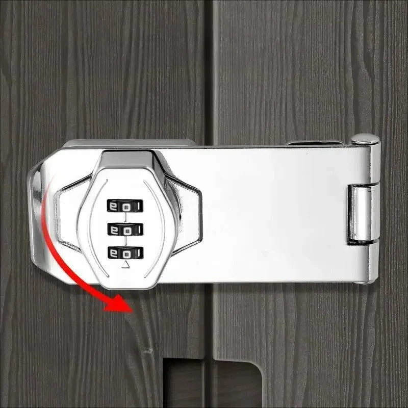 Combination Cabinet Lock with 3 Dial System and Cam Lock Compatibility