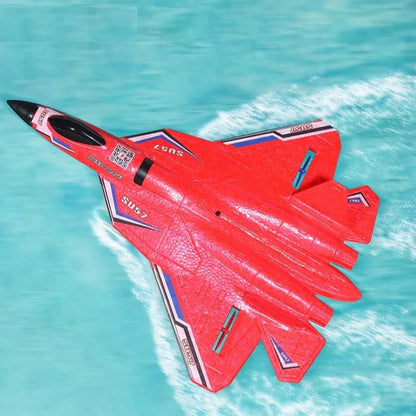 LED RC Glider Aircraft SU35 and SU57, 2.4GHz Remote Control