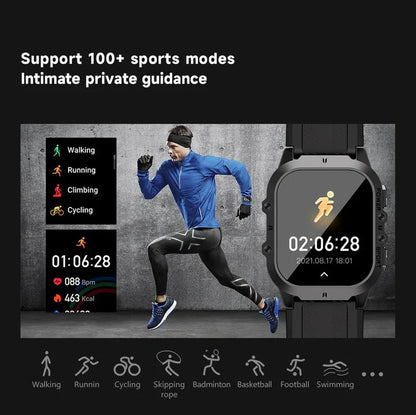 Outdoor Sports Watch with Water-Resistant Casing