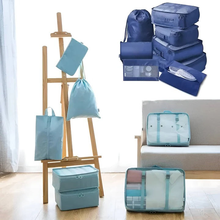 Luggage Organizers, 7 Piece Packing Cube Set for Travel