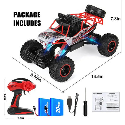 Off-Road Remote Control Monster Truck for Kids