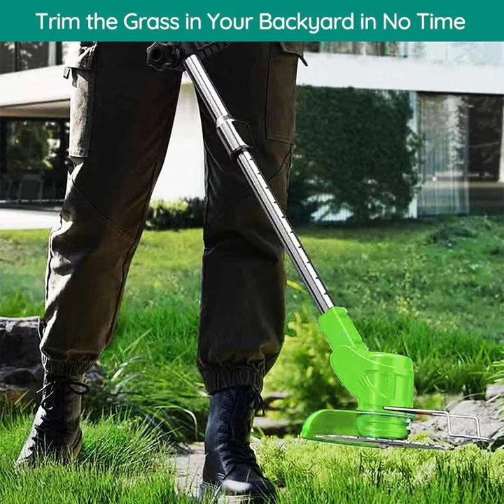 Lawn Trimmer with Cordless Operation