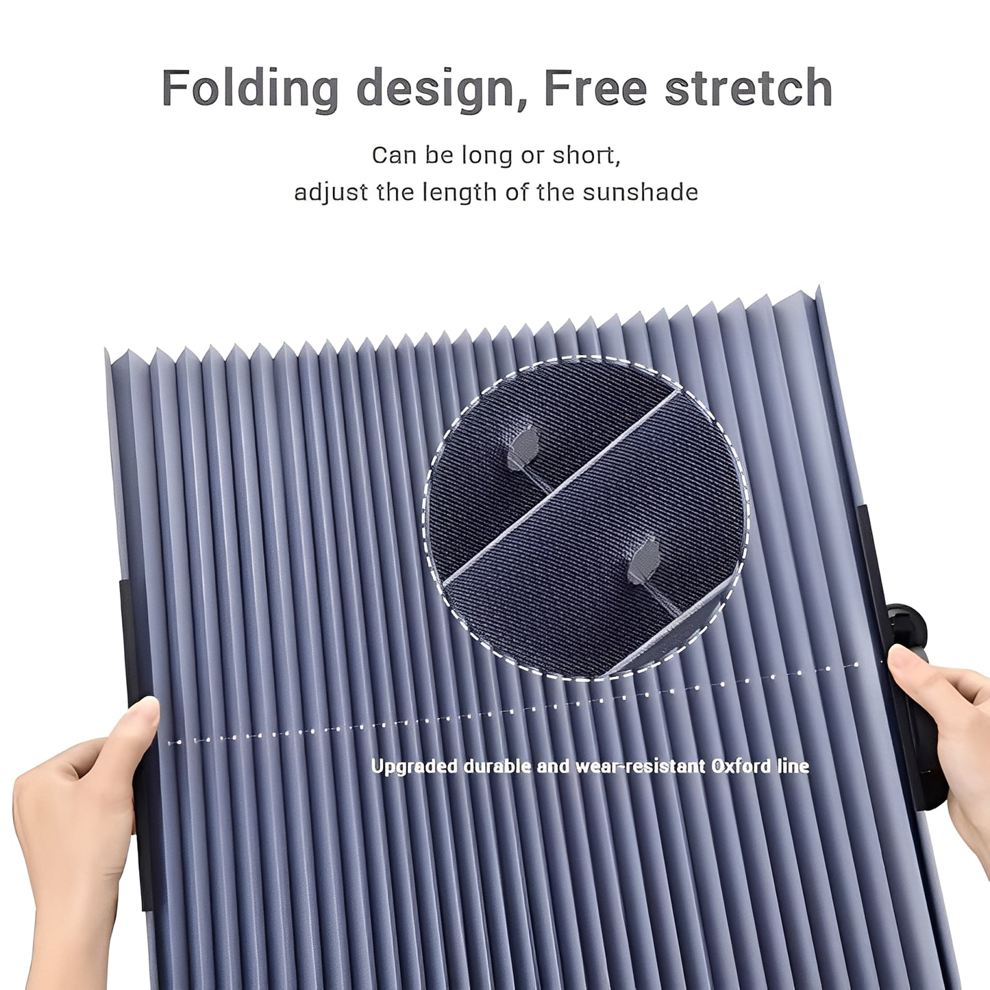 Retractable Sunshade Curtains for Car Windows