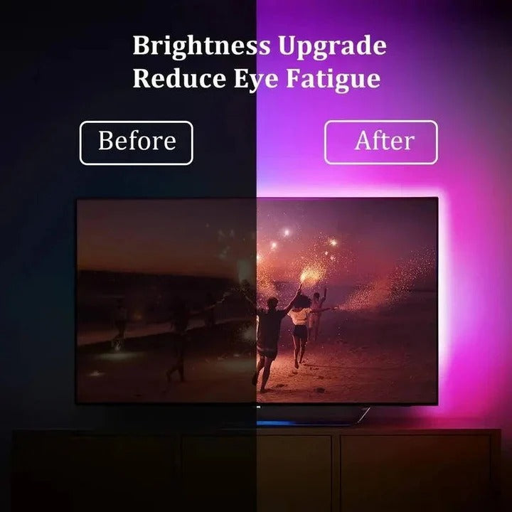 TV Backlight LED Strip for Ambient Lighting