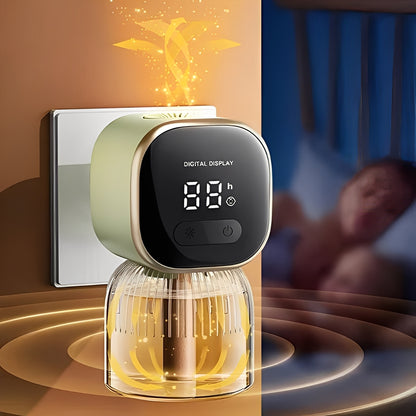 Electric Plug-In Pest Deterrent Device with LED Timer Screen