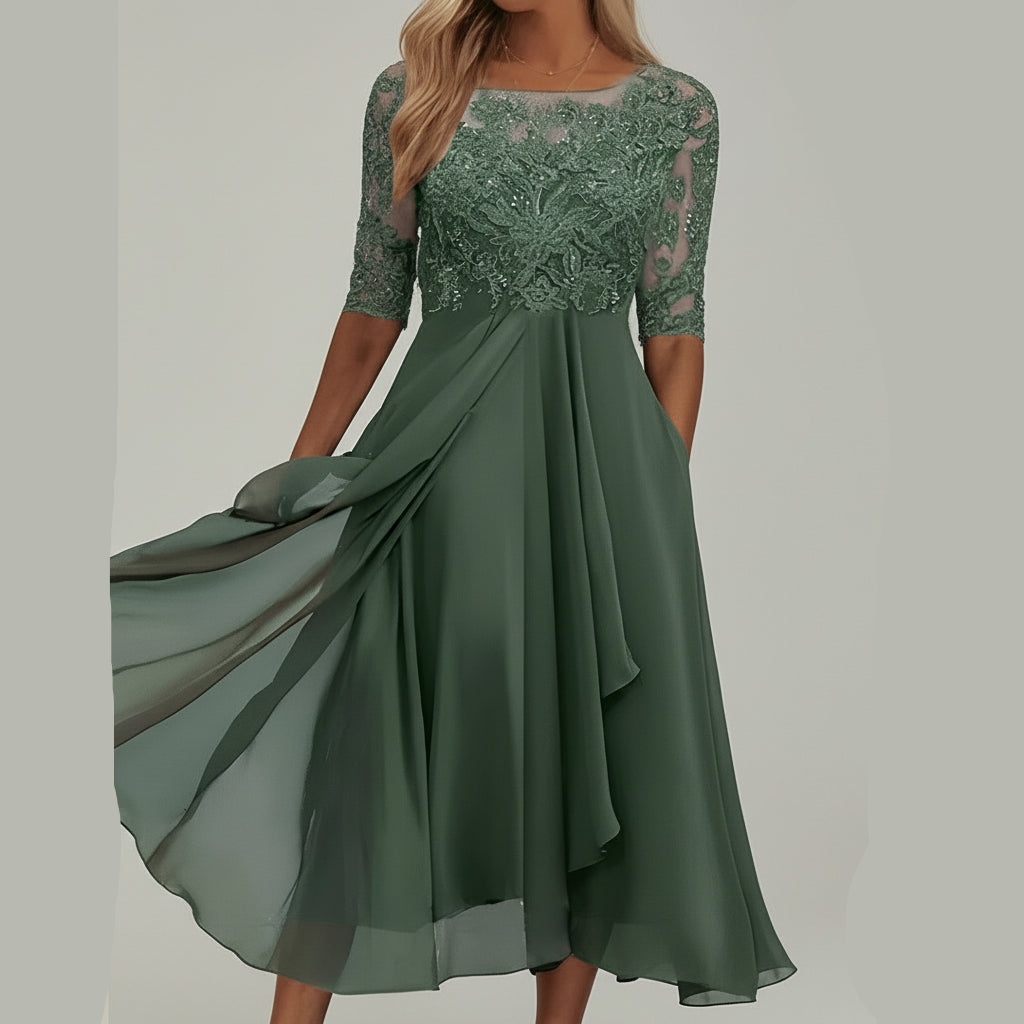 Womens Knit Fabric Casual Dress