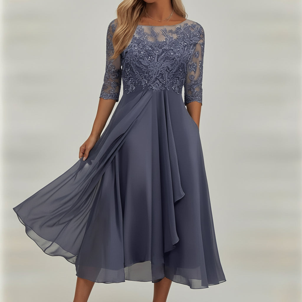 Womens Knit Fabric Casual Dress