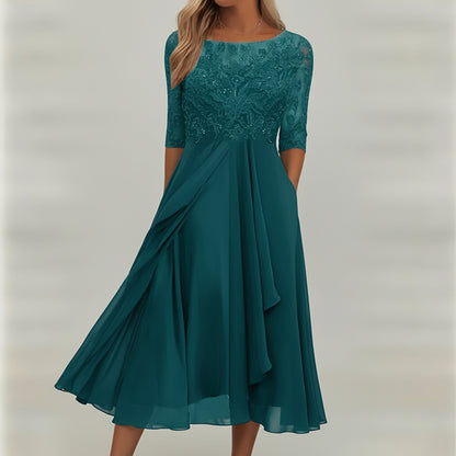 Womens Knit Fabric Casual Dress